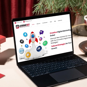 Digital marketing agency project: Legend 1st Marketing responsive web design.