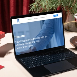 Business services website developed by AM Digital Marketing agency.